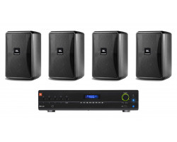 Комплект акустики 4 настенных динамика JBL Control 28-1 | Bluetooth | 4х60Вт